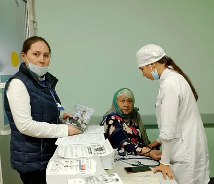Уфимский филиал «СОГАЗ-Мед» принял участие во Всемирном дне сердца в ГКБ №1, новости, пресс-релизы, статьи, «СОГАЗ-Мед», омс